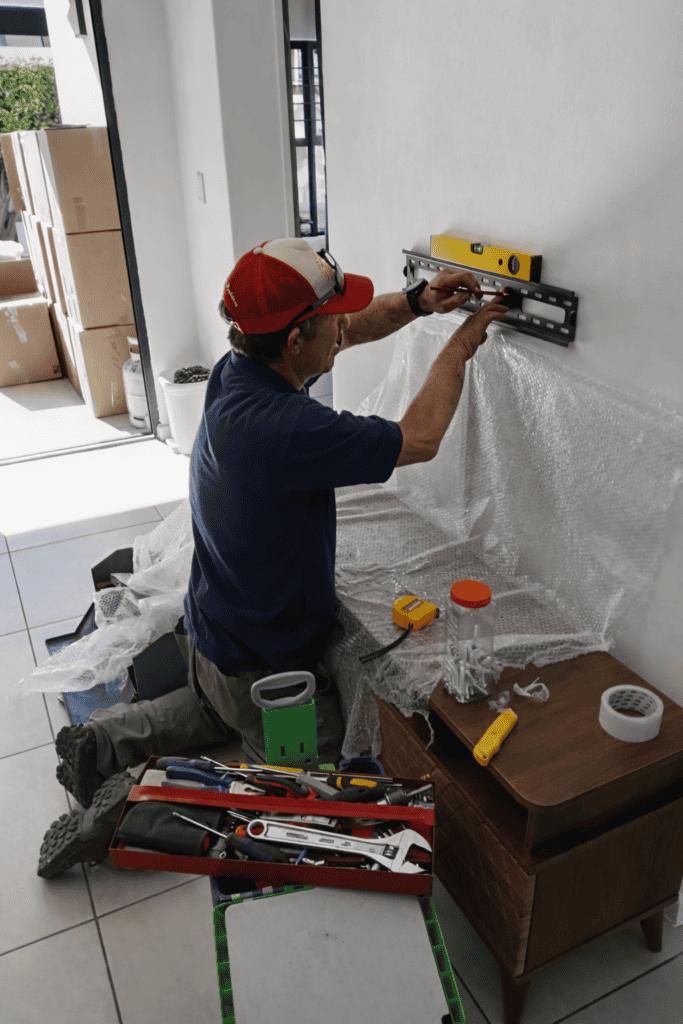 Efficient home electrical setup by professional movers, ensuring safe and secure relocation services.